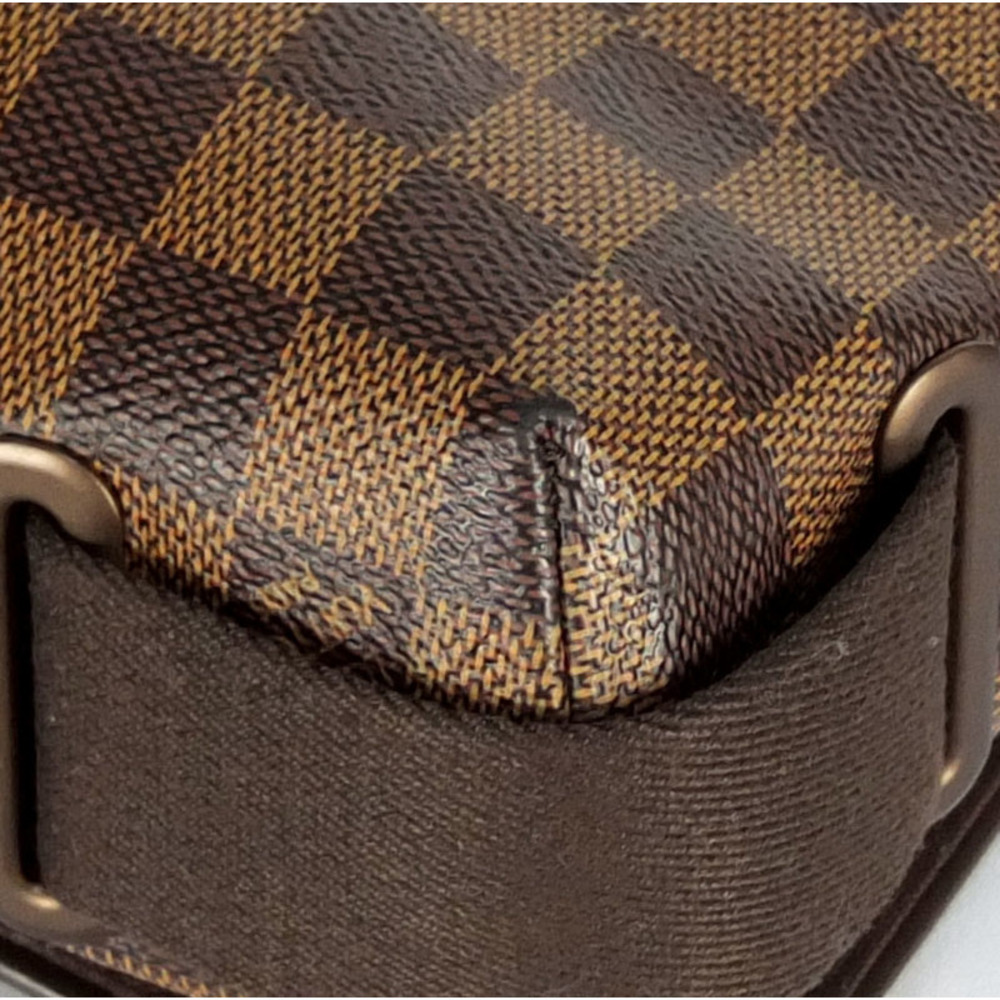 Louis Vuitton Brown Damier Shoulder Bag Brooklyn Ebene - Picture 4 of 8